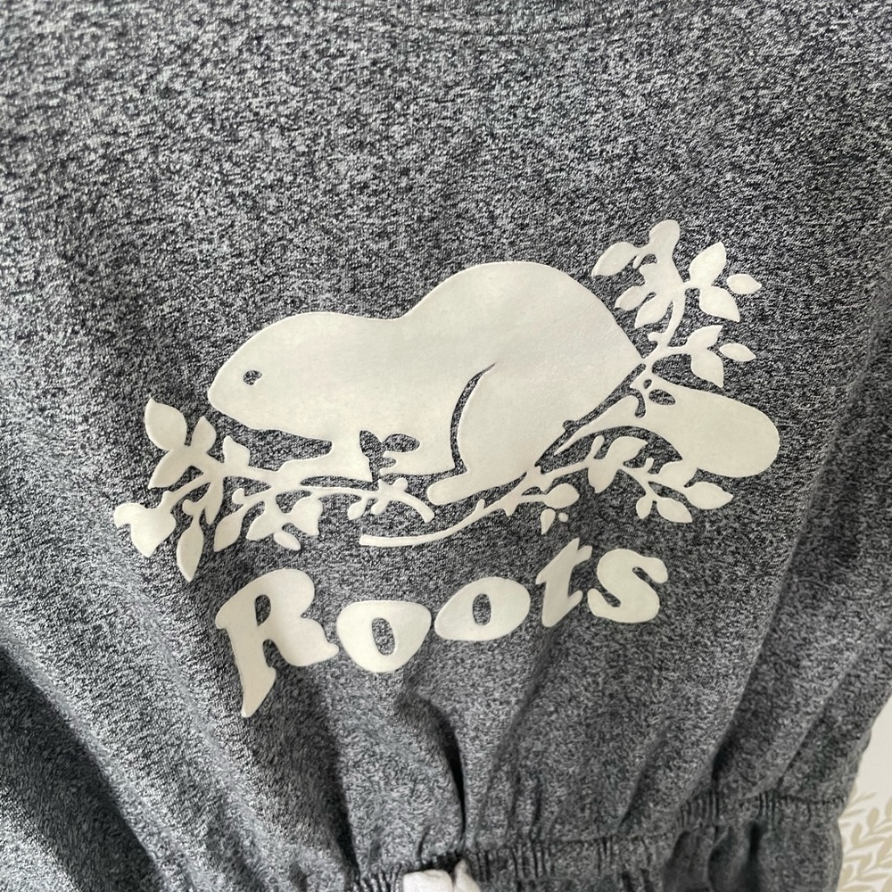 Like New Girls Roots Salt & Pepper Dress Large - Picture 4 of 7